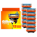5-Blade Mens Razor Blade Refills, 12 Count M62355