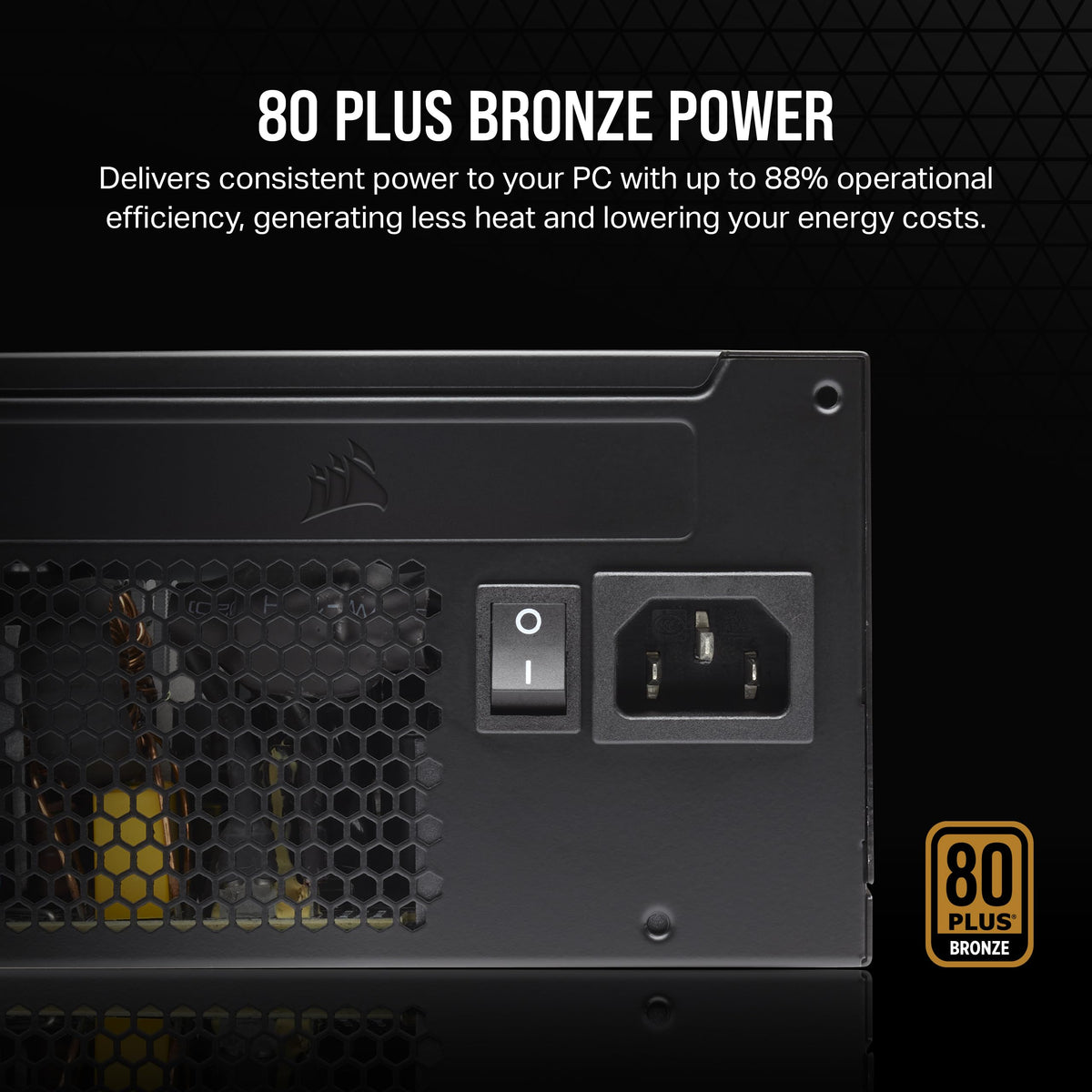750 Watt 80 Plus Bronze Non Modular ATX Power Supply T387