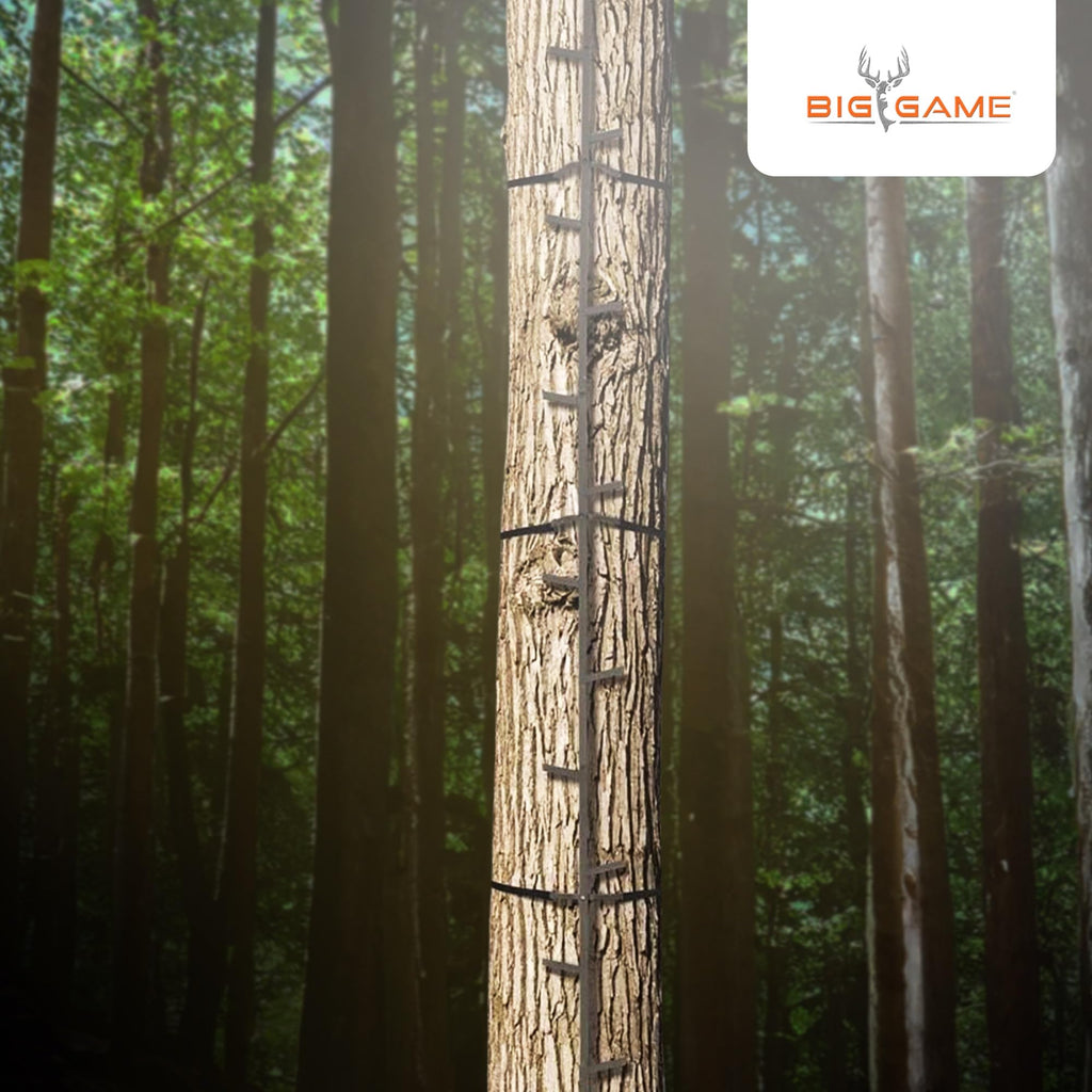 20 Feet Tall Steel Tree Climbing System (2 Pack) T403