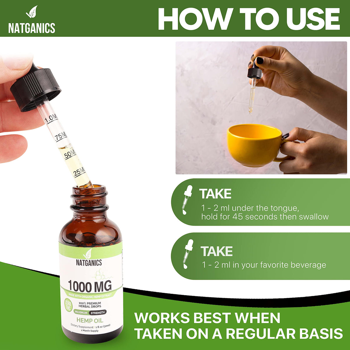 Organic Hemp Oil 1000mg R87562