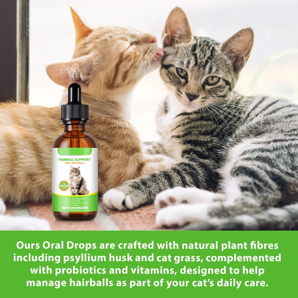 Natural Cat Hairball Treatment with Vitamins V6781