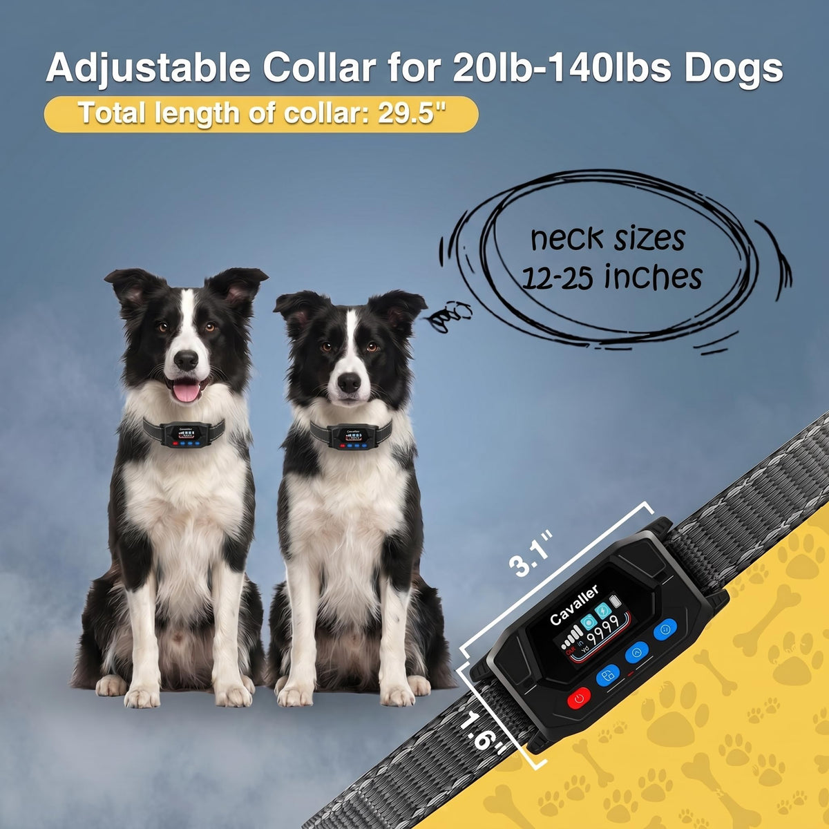 GPS Wireless Dog Fence System with 2 Collar I533