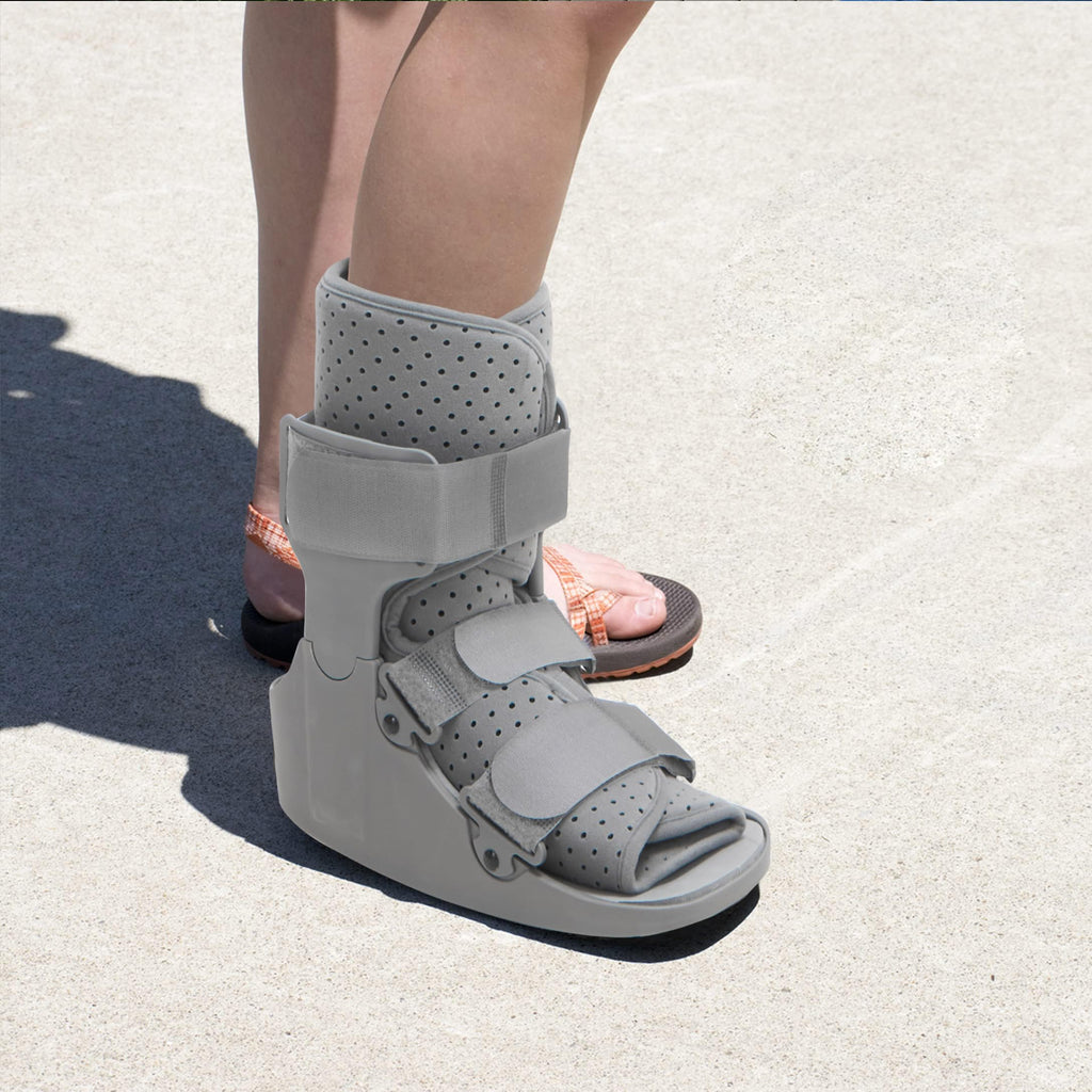 Orthopedic Walking Boot Gray-Large S8406