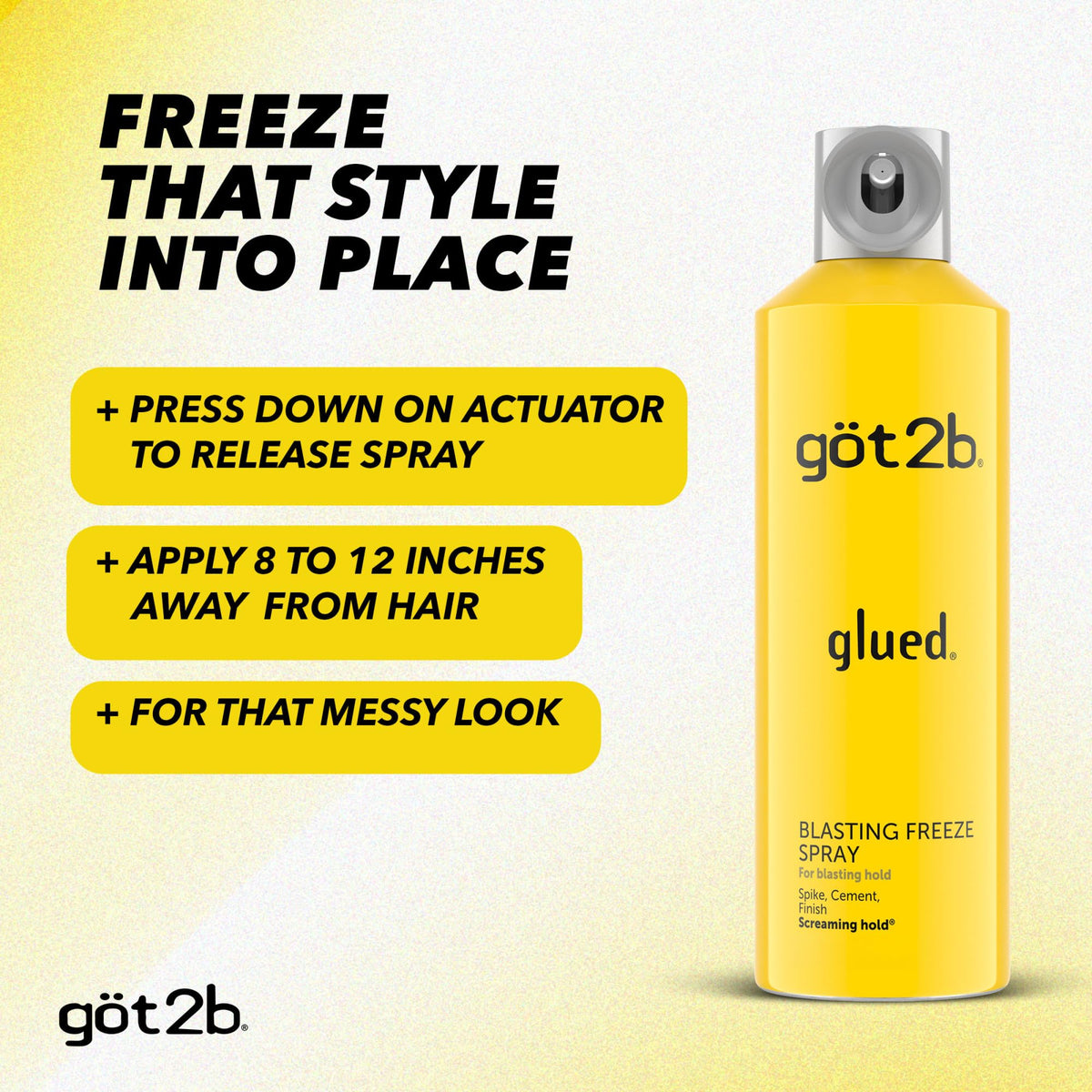 Extra Strong Hold Hair Spray, 12 Fl Oz, Pack of 6 H23538