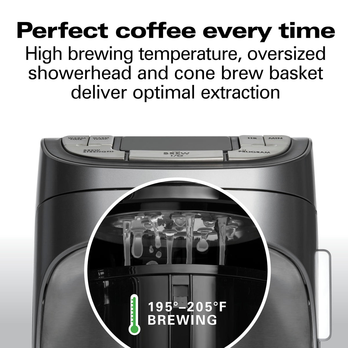 12 Cup Programmable Drip Coffee Maker H57774