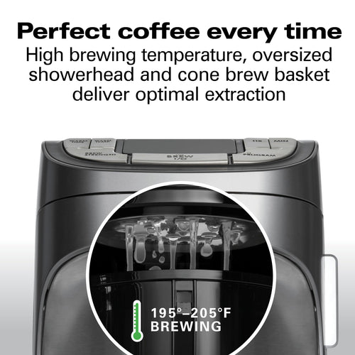 12 Cup Programmable Drip Coffee Maker H57774
