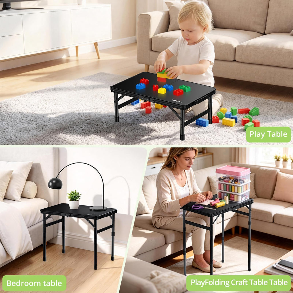 2ft Adjustable Folding Camping Table W8112