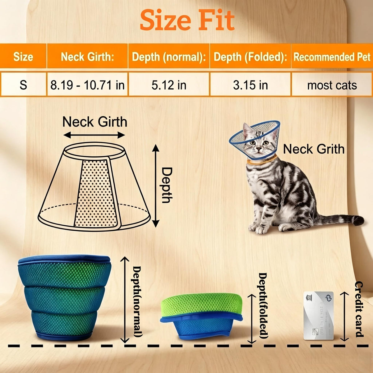 Soft Cat Cone Collar A659