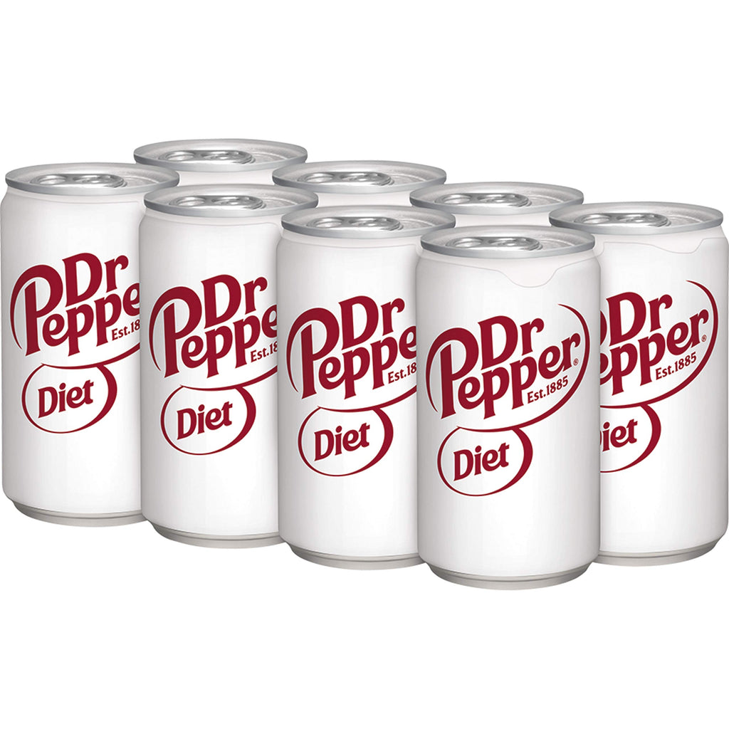 Diet Dr Pepper Soda 7.5 fl oz 8 pack Q720953