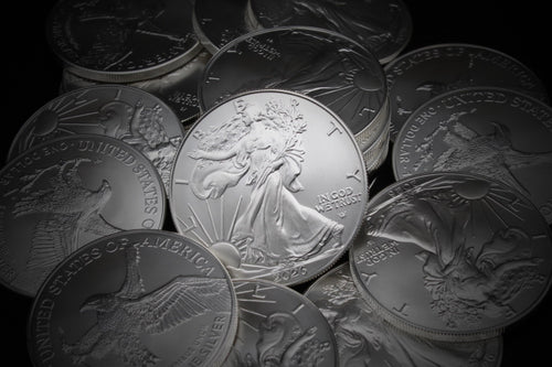 1 oz American Silver Eagle Coin with LED Presentation Box Q655486