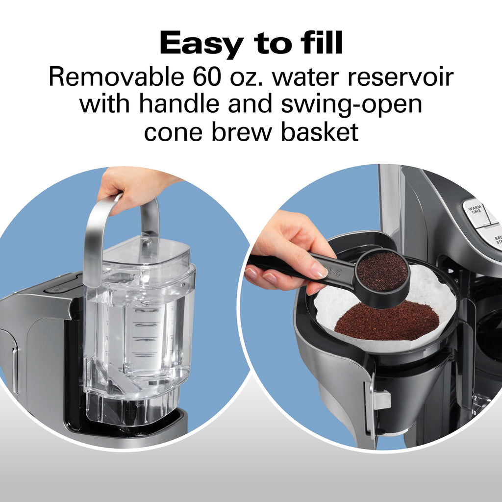 12 Cup Programmable Drip Coffee Maker H57774