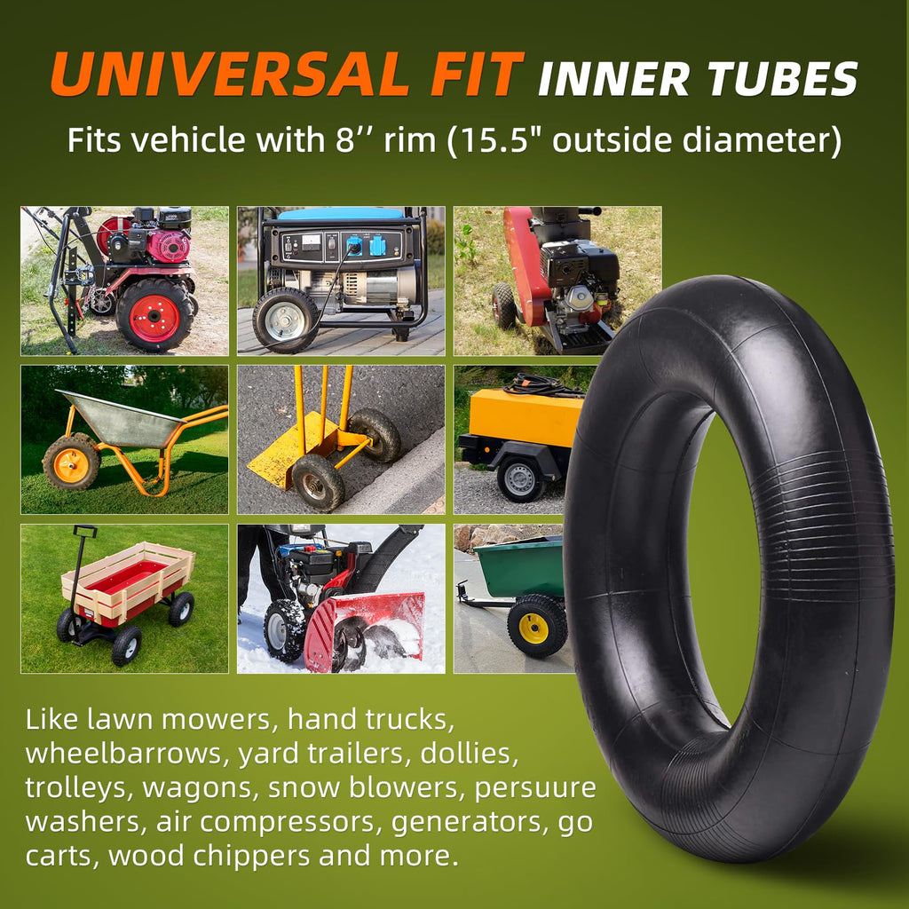 4.80/4.00-8" Inner Tube with TR-13 Straight Valve Stem (4-Pack) Z2652