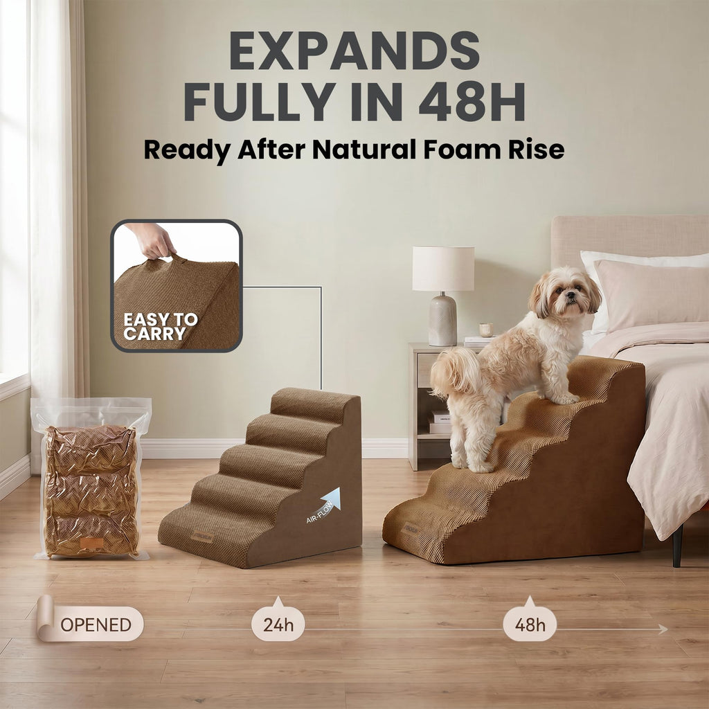 Dog Stairs for High Beds N25609