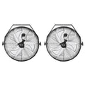 20 Inch 3 Speed Black Wall-Mount Fan U599