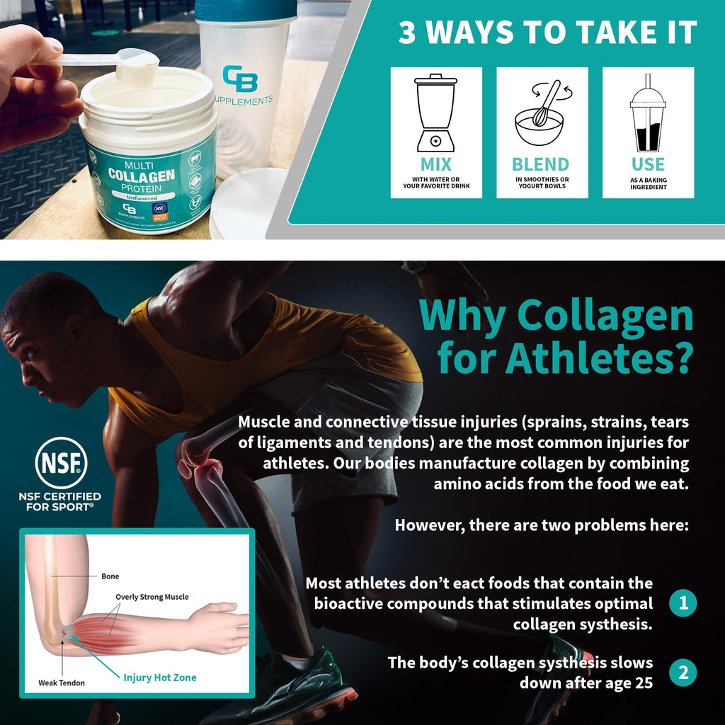 Multi Collagen Protein Powder Unflavored 58 Servings A256285