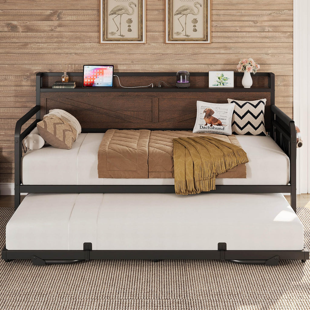 Twin Daybed with Pop Up Trundle B911793
