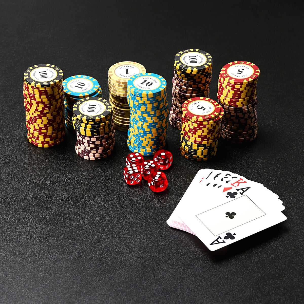 34'' Black Folding Card Table D2560