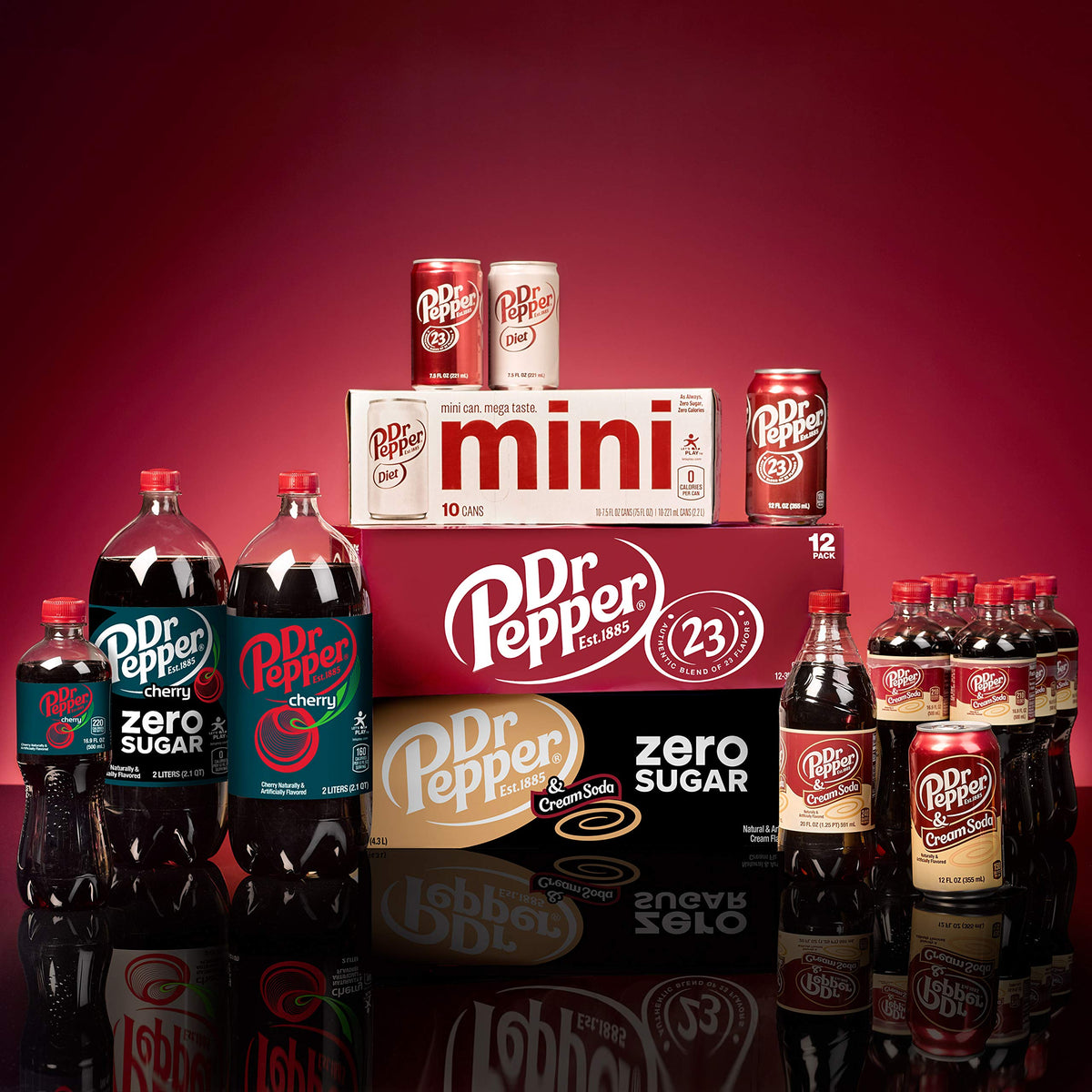 Diet Dr Pepper Soda 7.5 fl oz 8 pack Q720953