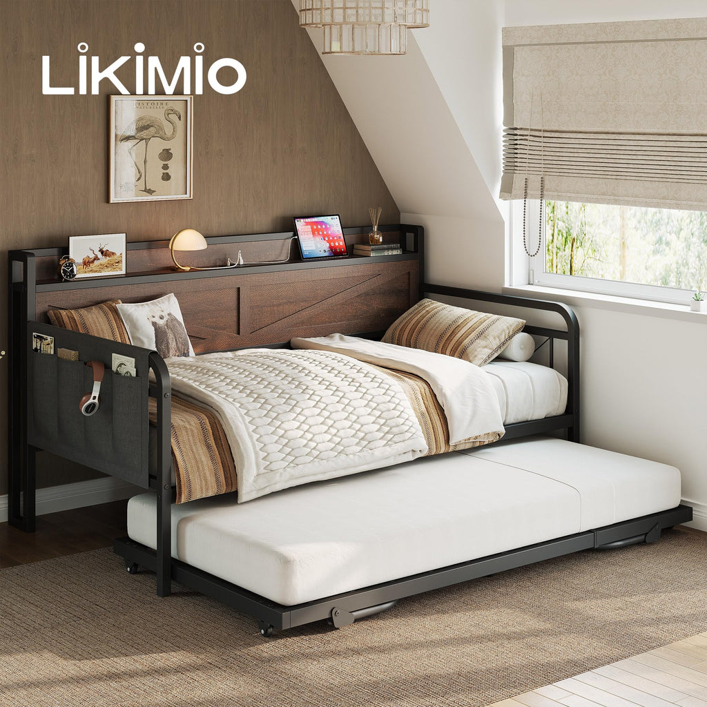 Twin Daybed with Pop Up Trundle B911793