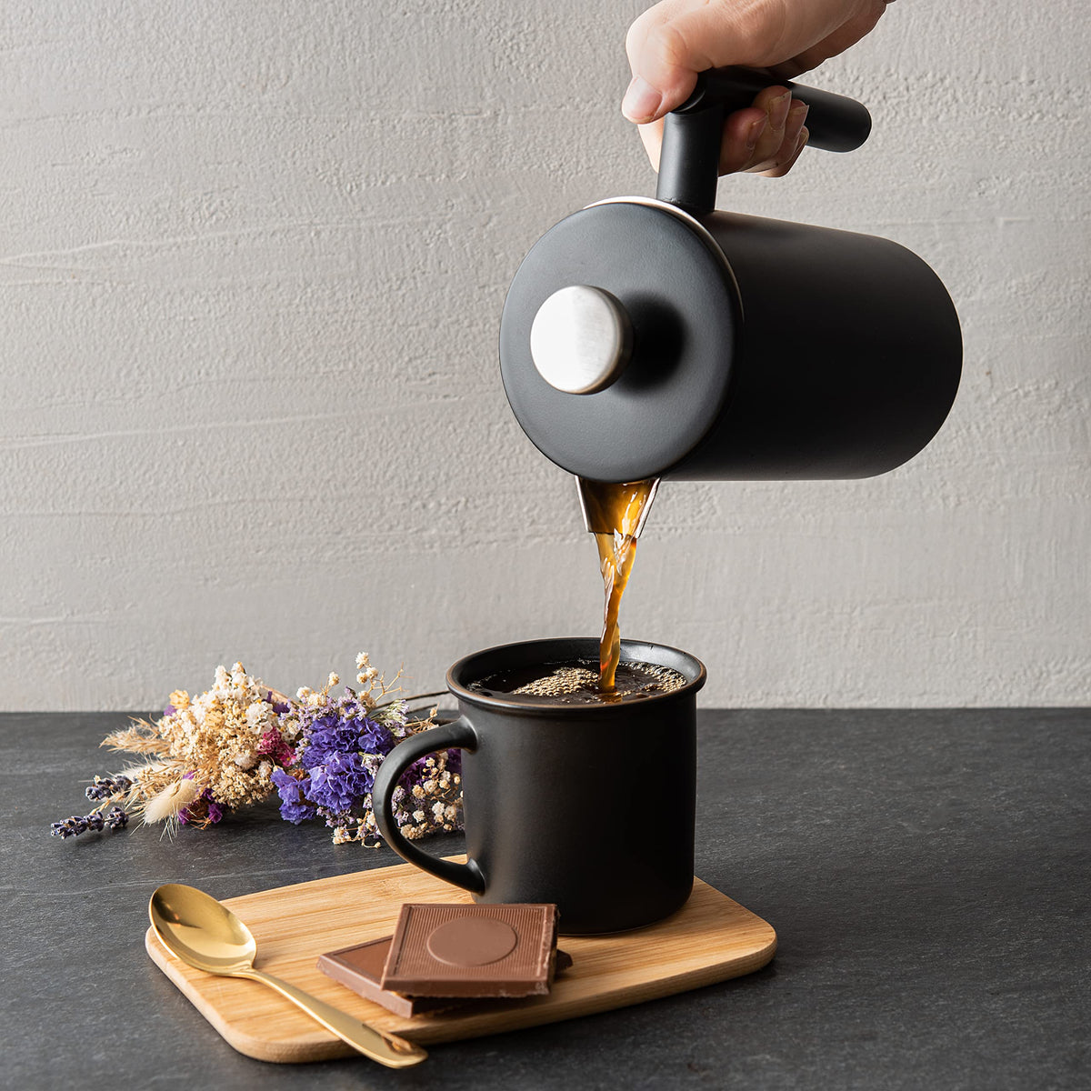 26 Oz Stainless Steel French Press U599220